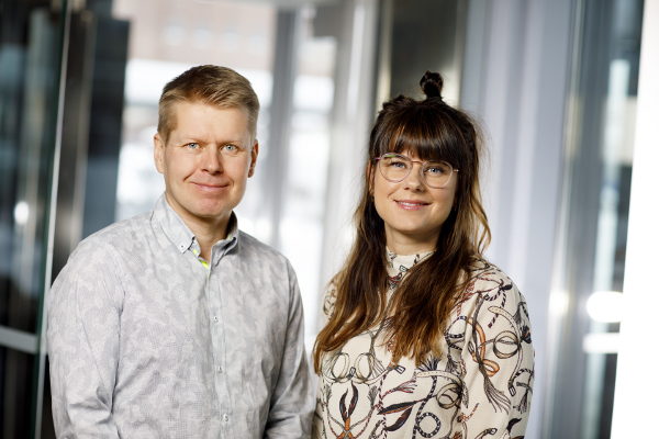 Sami Ylönen ja Tuija Tyynismaa